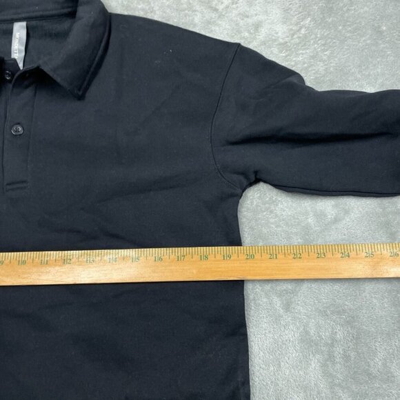 Mondetta Black Polo Sweatshirt S 6367 - Picture 6 of 7
